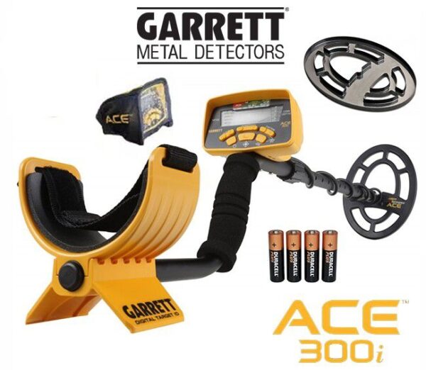 Detector de metales Garrett Ace 300 para búsqueda de objetos de valor