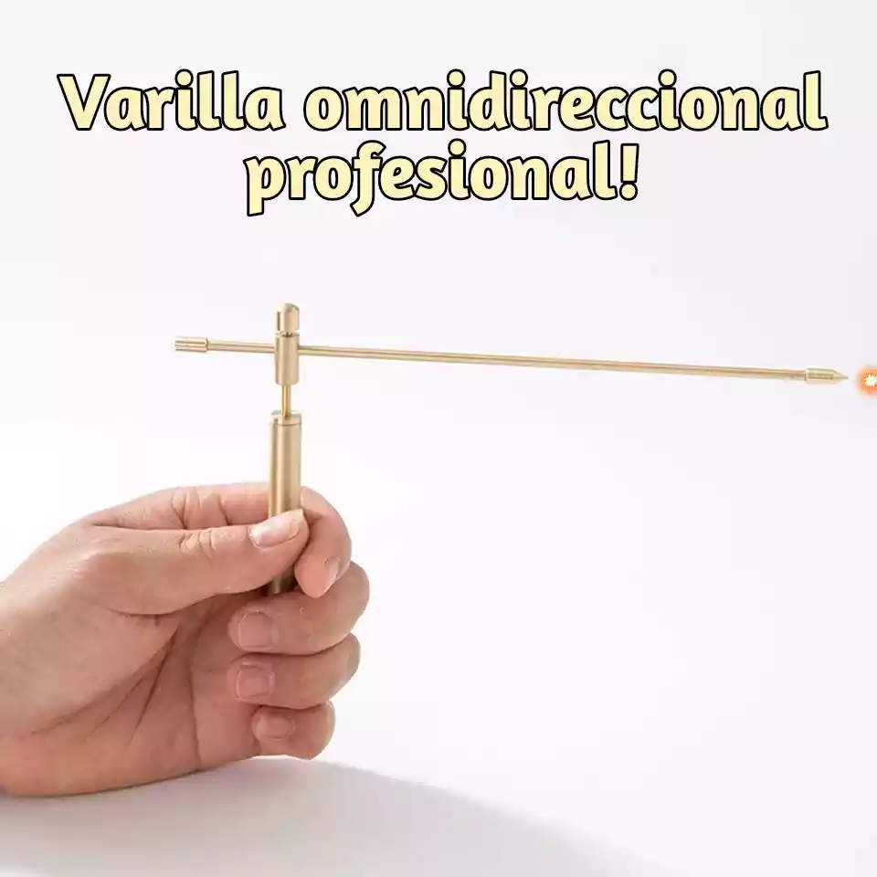 Radiestesia varilla pistola imnidireccional buscador de tesoros