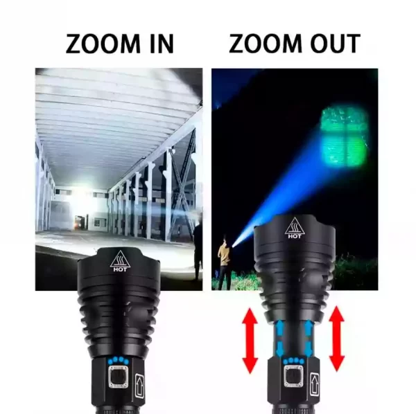 linterna profesional de alta luminosidad linternas luminosas potente