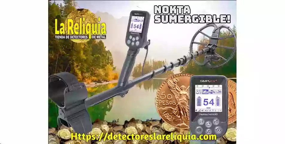 Detector de metales Nokta Simplex con batería recargable para búsqueda de oro