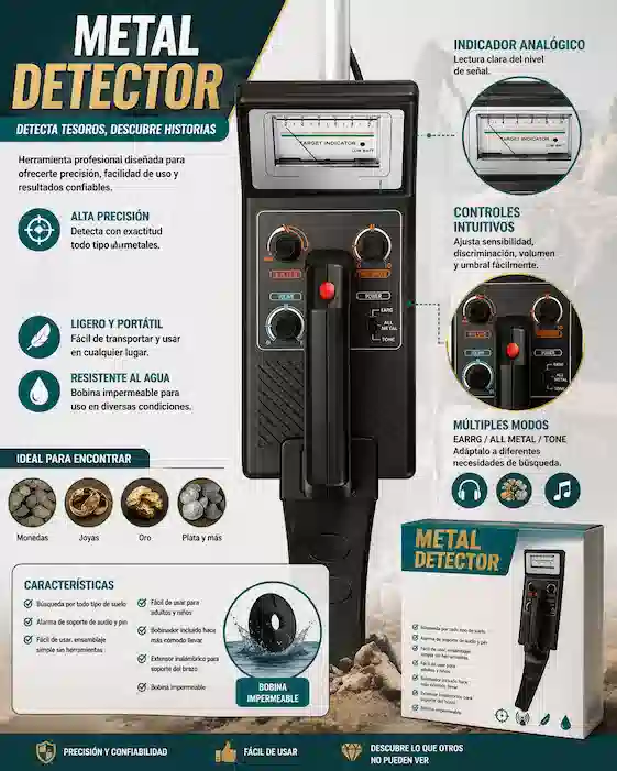 DETECTOR DE METALES - Imagen 2
