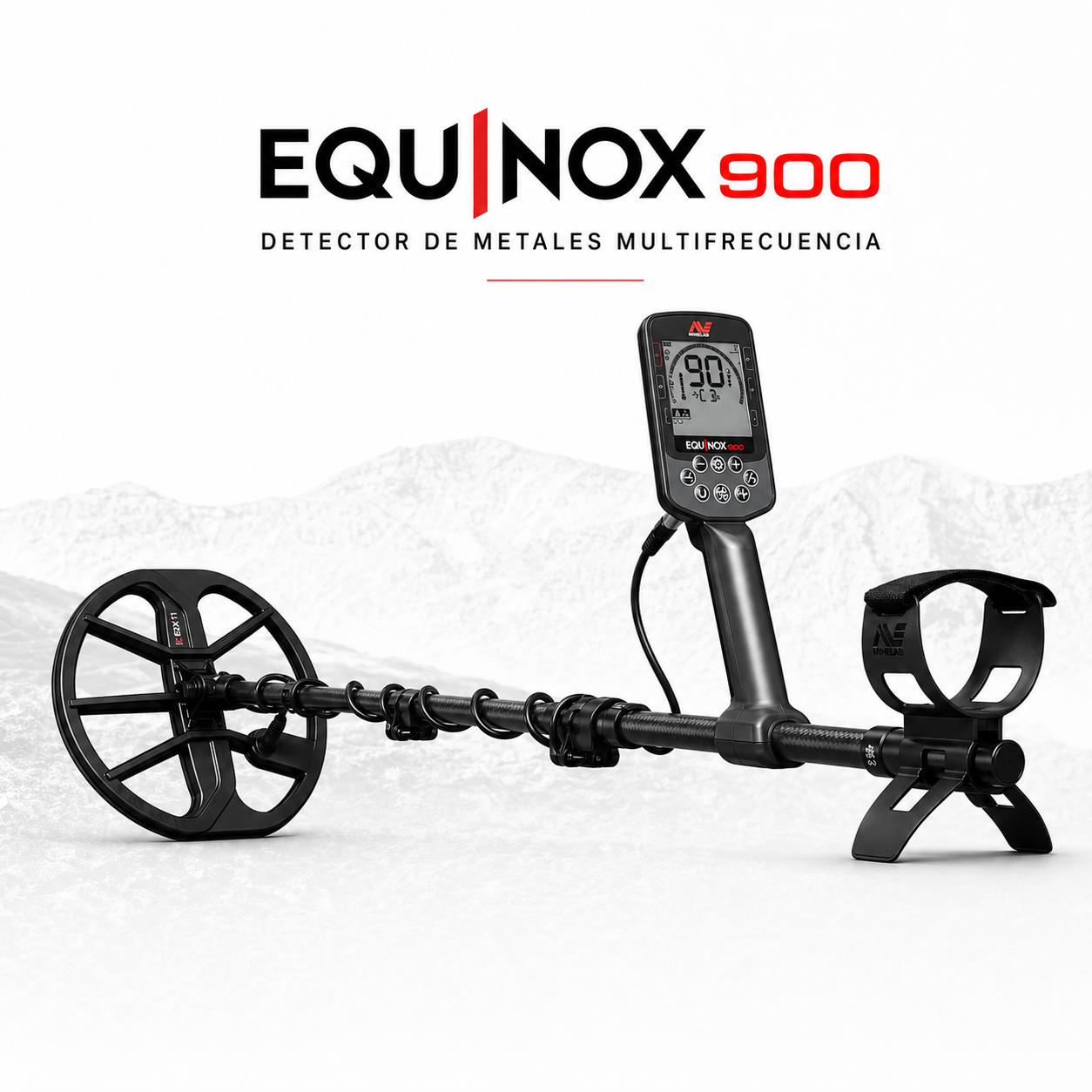 DETECTOR DE METALES MINELAB EQUINOX 900