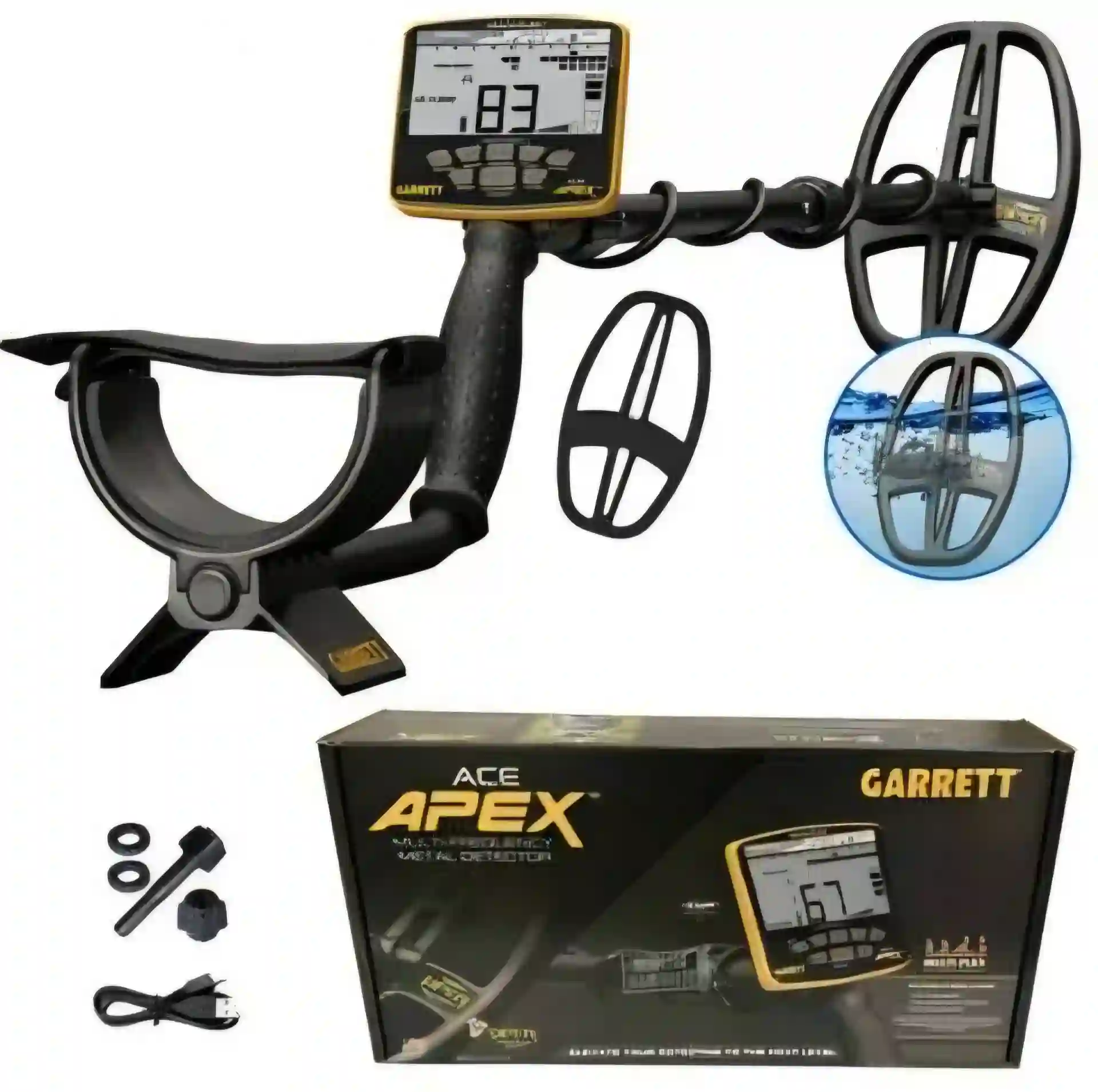 Garrett Apex – Detector de Metales Profesional Multifrecuencia