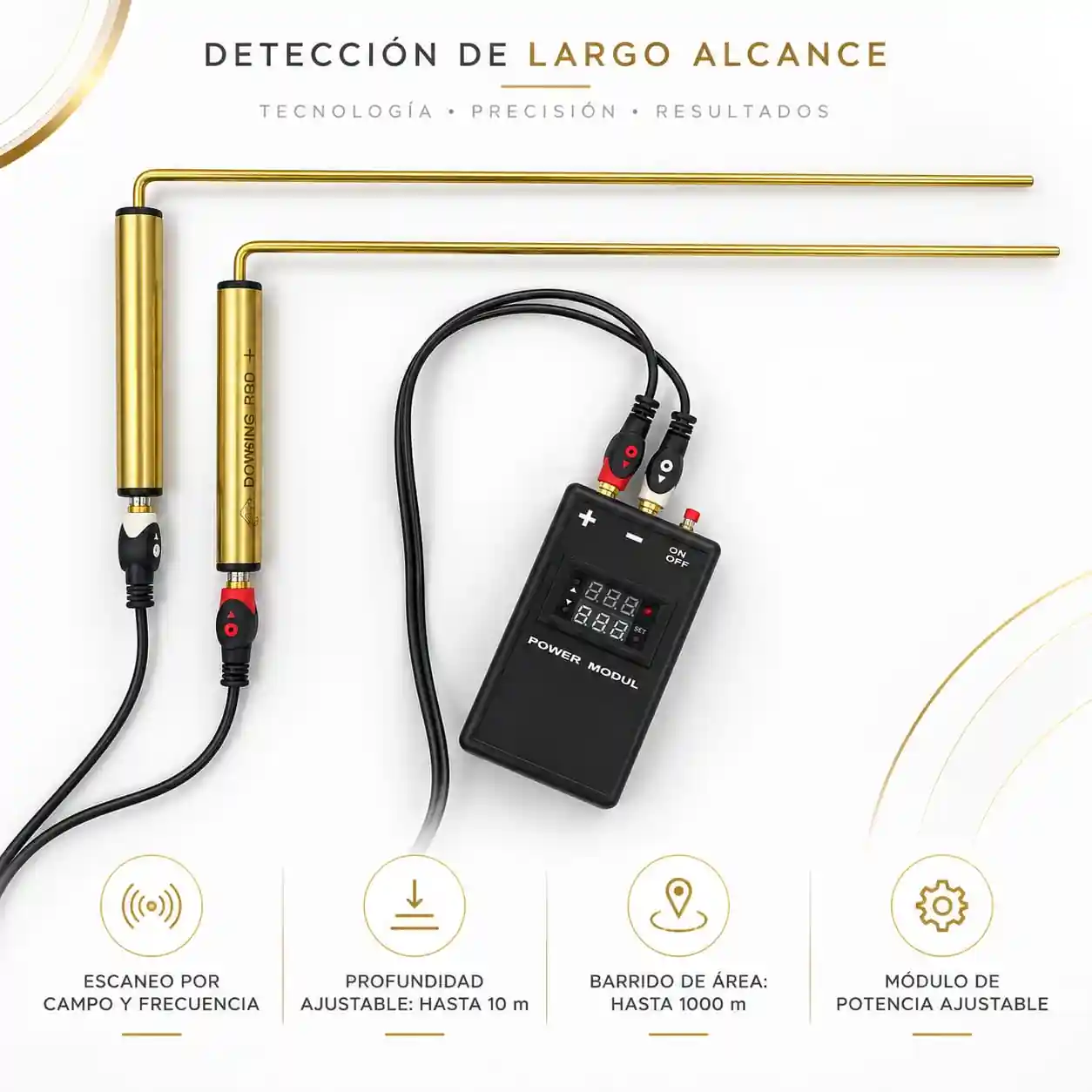 Sistema profesional de prospección por frecuencia