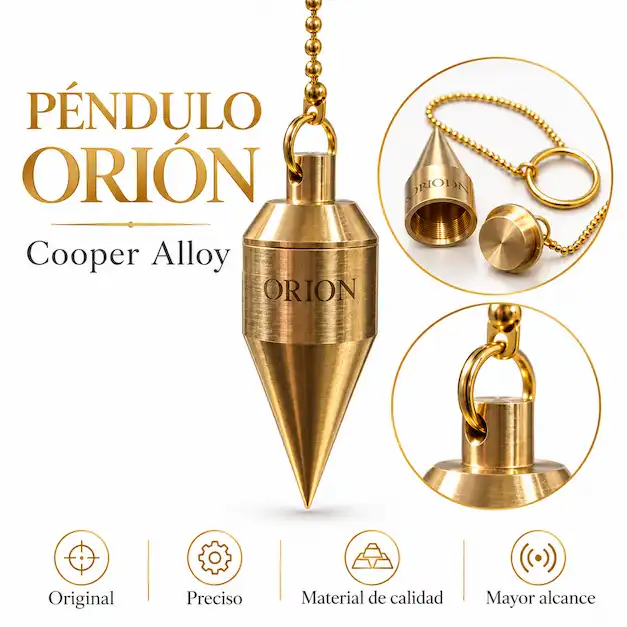 PÉNDULO ORION ALLOY COPPER PROFESIONAL CON CÁMARA DE TESTIGO