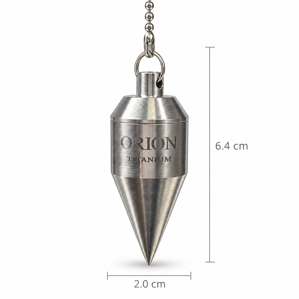 PÉNDULO ORION TITANIUM PROFESIONAL CON CÁMARA DE TESTIGO - Imagen 6